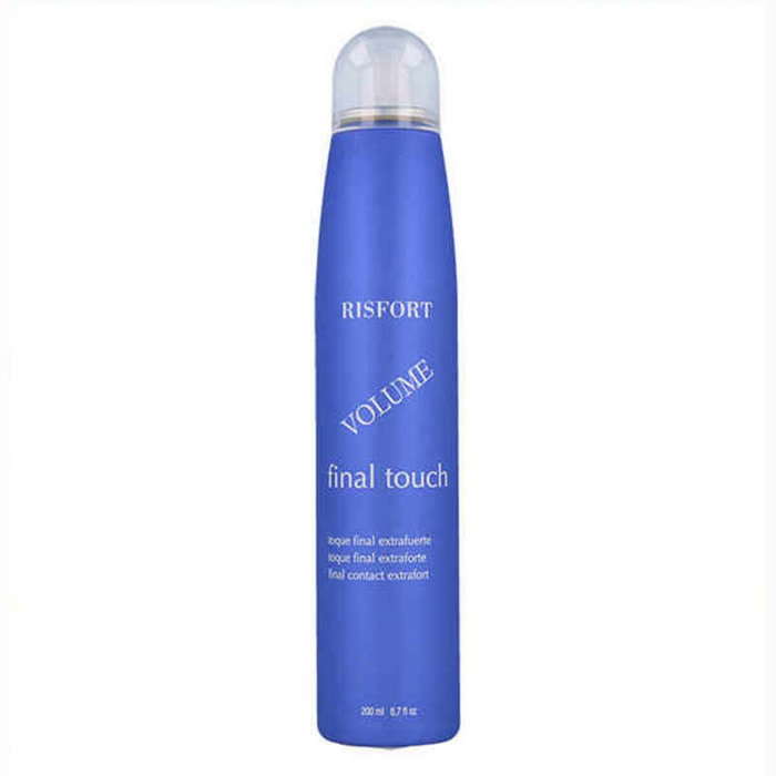 Risfort Final Touch Volume 200 mL - Spray fixateur extra fort pour cheveux avec brillance et volume naturel