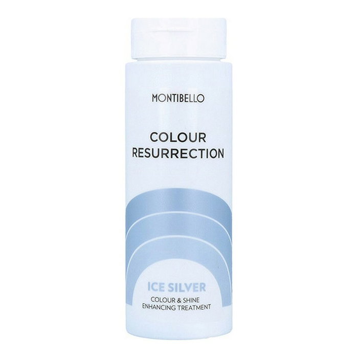 Montibel·Lo Colour Resurrection Traitement Soin Potentiateur Couleur et Brillant Ice Silver pour Cheveux Colorés ou Blonds Clairs - 150 ml Montibel·Lo Colour Resurrection Traitement Soin Potentiateur Couleur et Brillant Ice Silver pour Cheveux Colorés ou Blonds Clairs - 150 ml