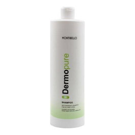 Montibel·Lo Champú Dermo Pure 1000mL - Shampooing Antipelliculaire pour Tous Types de Cheveux avec Zinc et Exfoliants Naturels