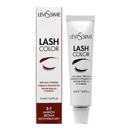 Levissime Lash Color Teinture Cils et Sourcils 3-7 Marron 15ml