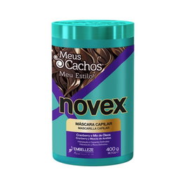 Novex Mascarilla My Curls - Masque Capillaire 400 g - Hydratation Intense pour Cheveux Bouclés et Secs - Méthode Curly - Avec 6 Huiles Nourrissantes