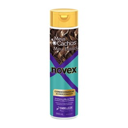 Novex Conditionneur My Curls 300 ml - Acondicionador pour cheveux bouclés et ondulés, anti-frizz avec 7 huiles nourrissantes