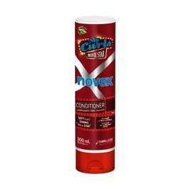 Novex - My Curls Movie Star - Acondicionador (après-shampoing) pour boucles, 300 ml - Définition, anti-frizz, hydratation aux beurre de karité et huiles végétales