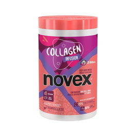 Novex Mascarilla Collagen Infusion - Masque Capillaire au Collagène 100% Végan Antivieillissement - Format 1 kg