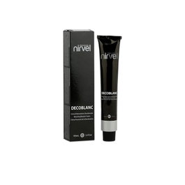 Nirvel Decoblanc Crème Matifiante Neutralisante 100 mL - Élimine les Reflets Orange et Jaunes des Mèches - Pour Cheveux Blonds et Châtains Décolorés