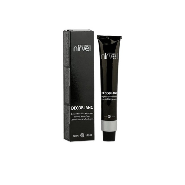 Nirvel Decoblanc Crème Matifiante Neutralisante 100 mL - Élimine les Reflets Orange et Jaunes des Mèches - Pour Cheveux Blonds et Châtains Décolorés Nirvel Decoblanc Crème Matifiante Neutralisante 100 mL - Élimine les Reflets Orange et Jaunes des Mèches - Pour Cheveux Blonds et Châtains Décolorés
