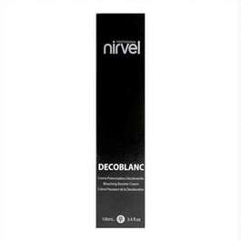Nirvel Decoblanc Crème Matifiante Neutralisante 100 mL - Élimine les Reflets Orange et Jaunes des Mèches - Pour Cheveux Blonds et Châtains Décolorés