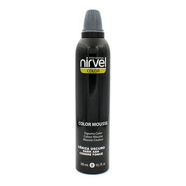 Nirvel Color Mousse Ceniza Oscuro 300 mL - Colorant et fixateur capillaire à la mousse pour volume et reflets