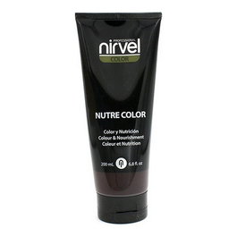 Nirvel Nutre Color Marron - Colorant capillaire fluo temporaire nutritif et brillant - 200 mL