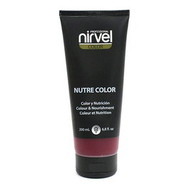 Nirvel Nutre Color - Soin colorant capillaire temporaire rouge pour cheveux - Apporte nutrition et brillance - Flacon 200 mL
