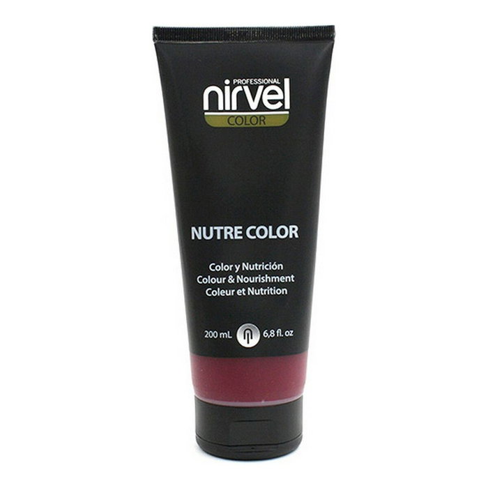 Nirvel Nutre Color - Soin colorant capillaire temporaire rouge pour cheveux - Apporte nutrition et brillance - Flacon 200 mL Nirvel Nutre Color - Soin colorant capillaire temporaire rouge pour cheveux - Apporte nutrition et brillance - Flacon 200 mL