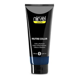 Nirvel Nutre Color - Colorant Capillaire Temporaire Nourrissant et Brillant - Azul (Bleu) - Flacon 200 mL