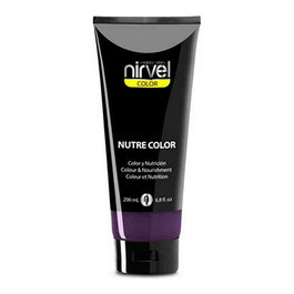 Nirvel Nutre Color - Coloration capillaire temporaire nutritive et brillante - Teinte Aubergine foncé - 200 mL