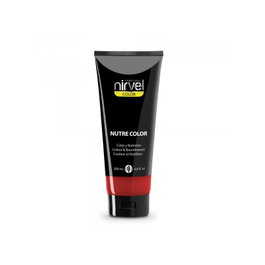 Nirvel Nutre Color Carmin - Colorant capillaire temporaire avec soin nutritif - Fluo/vif - Flacon 200 mL