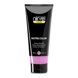 Nirvel Nutre Color Chicle - Colorant Capillaire Temporaire Gomme 200 ml - Masque Coloration Nutritif et Brillant - Soin Entre Deux Teintures