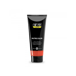 Nirvel Nutre Color Coral - Coloration capillaire temporaire fluo nutritive et brillante - Flacon 200 ml
