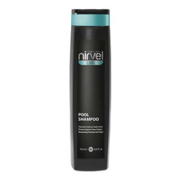 Nirvel Pool Shampoo 250 mL - Shampooing Protecteur pour Nageurs - Prévient les Reflets Verts et Protège des UV et du Chlore
