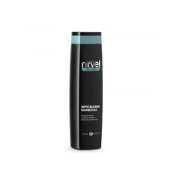 Nirvel ARTIC BLOND SHAMPOO - Shampooing pour cheveux blonds froids - Neutralise les reflets cuivrés - Hydratant et brillant - 250 mL