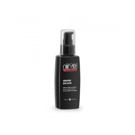 Nirvel Baume à la Kératine 125 mL - Traitement réparateur et protection thermique pour cheveux lisses