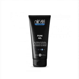 Nirvel Punk Gel Gel de fixation fort niveau 4 - 200 mL - Pour look résistant et durable - Cheveux courts