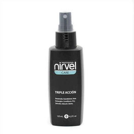 Nirvel Triple Action 125 mL - Traitement démêlant et accélérateur de séchage pour cheveux - Conditionneur et brillant