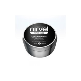 Nirvel Cire Créative - Brillance et Fixation pour Coiffure - 50 mL