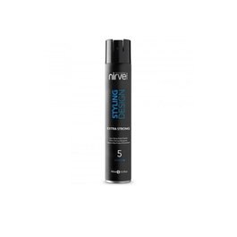 Nirvel Laca Extra Strong - Laque de coiffure fixation extra forte longue tenue avec brillance - Spray 400 ml