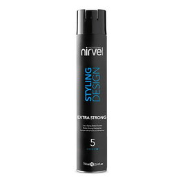 Nirvel Laca Extra Strong Hairspray 750 mL - Laque fixation extra forte avec brillance pour cheveux