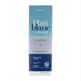 Montibel·Lo Platiblanc Advanced Precise Blond - Décapant crème pour cheveux précis, faible en ammoniac, jusqu'à 7 tons d'éclaircissement, 500 g