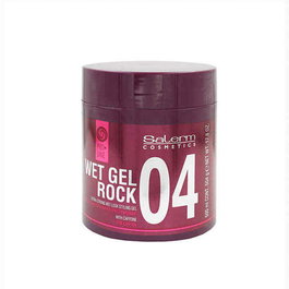 Salerm Proline 04 Wet Gel Rock 500 mL - Gel coiffant effet mouillé flexible, résistant avec effet mémoire - Séchage rapide