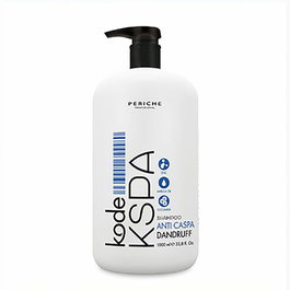 Periche Shampooing Kspa Antipelliculaire 500 mL - Formule au Zinc Pyrithione pour Cuir Chevelu Sain - Hydratation à l'Huile de Marula et Extrait de Concombre