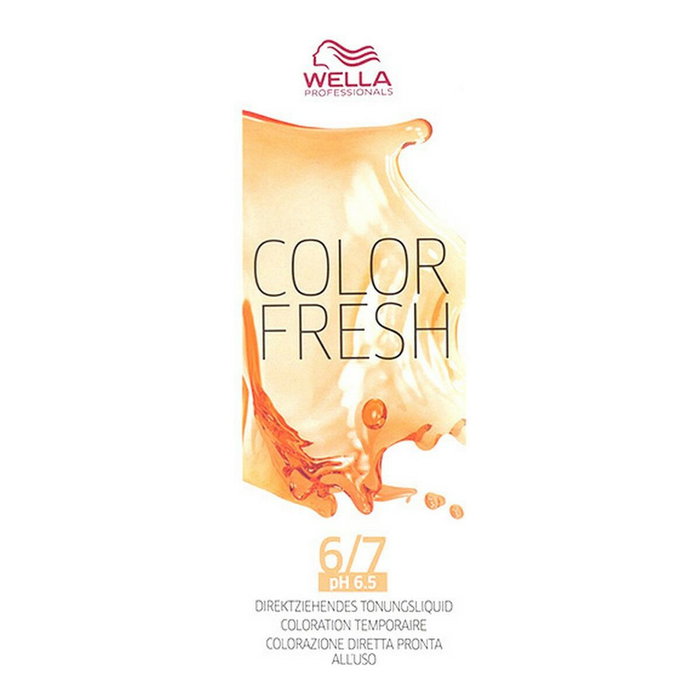 Wella Color Fresh Acid 6/7 75 mL - Potentiateur de couleur rapide et sans ammoniaque - D-F-I