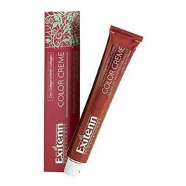 Exitenn Color Crème 8Intense - Tinte capillaire professionnel coloration longue durée, brillance intense, couverture totale des cheveux blancs, avec collagène pour hydratation