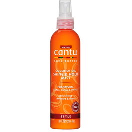 Cantu Spray Brillance et Fixation à l'Huile de Coco et au Beurre de Karité pour Cheveux Naturels 237 ml