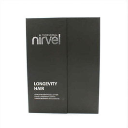 Nirvel Longevity Hair Pack - Kit Regénérant avec Cellules Souches - Shampoing, Conditioner, Essence - Programme Anti-âge Capillaire pour Prévenir la Chute, Repousse et Vitalité