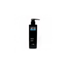 Nirvel Wet Gel 480 ml - Gel coiffant pour sculpter et définir les boucles, fixation élastique, brillant
