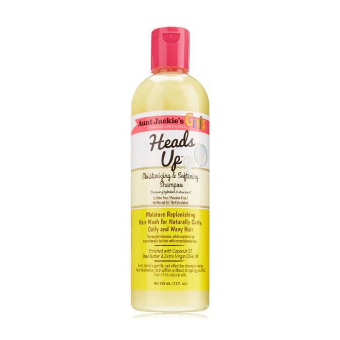 Aunt Jackie's Kids - Shampooing hydratant sans sulfates avec huile de coco, karité et olive - Pour cheveux bouclés - Flacon 355 ml Aunt Jackie's Kids - Shampooing hydratant sans sulfates avec huile de coco, karité et olive - Pour cheveux bouclés - Flacon 355 ml