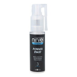 Nirvel Power Dust Poudre Fixante et Volumineuse, Matifiante et Texturisante pour Cheveux Fins, Niveau de Fixation 3, 10g