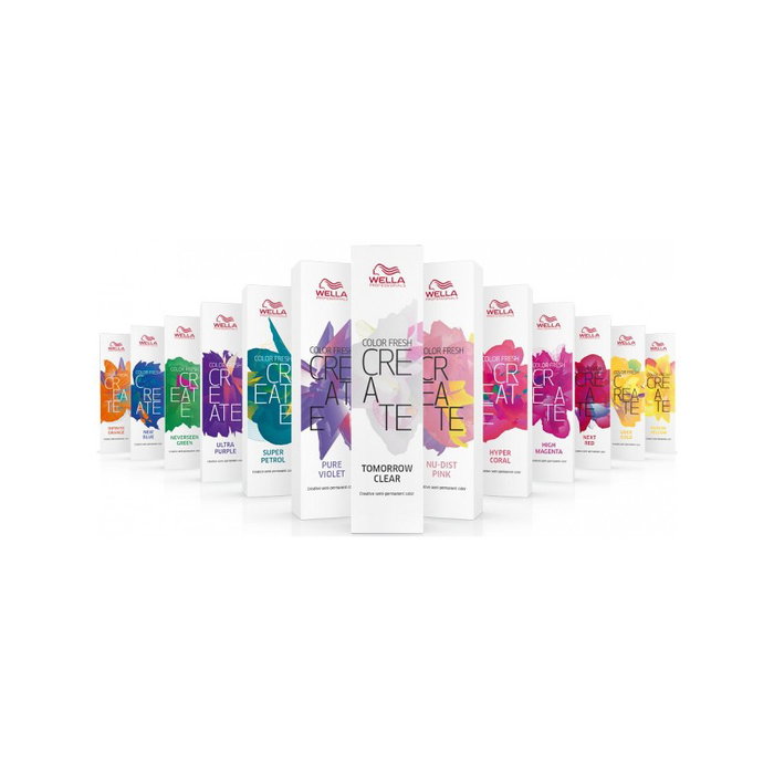 Wella Color Fresh Create - Colorant capillaire semi-permanent - High Magenta - Flacon 60 ml Wella Color Fresh Create - Colorant capillaire semi-permanent - High Magenta - Flacon 60 ml