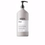 L'Oréal Professionnel Paris Shampoing Argent Cheveux Gris et Blancs Sans Reflets Jaunes - 1500 ml