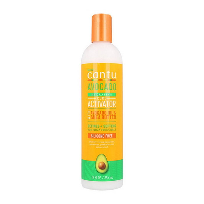 Cantu Crème activatrice de boucles hydratante à l'avocat 355 ml