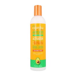 Cantu Crème activatrice de boucles à l'avocat - Sans frizz, 355 ml - Pour cheveux bouclés, ondulés et frisés