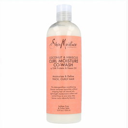 Shea Moisture - Coconut & Hibiscus Co-Wash Nettoyant Hydratant pour Boucles, 354 ml