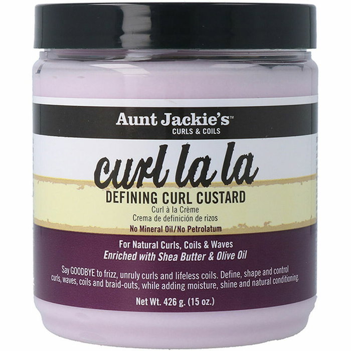 Aunt Jackie's - Curl La La - Crème de coiffage définissante pour boucles et boucles rebelles - Combat le frisottis - Hydratation et brillance - Pour cheveux bouclés et afro - 426 g Aunt Jackie's - Curl La La - Crème de coiffage définissante pour boucles et boucles rebelles - Combat le frisottis - Hydratation et brillance - Pour cheveux bouclés et afro - 426 g