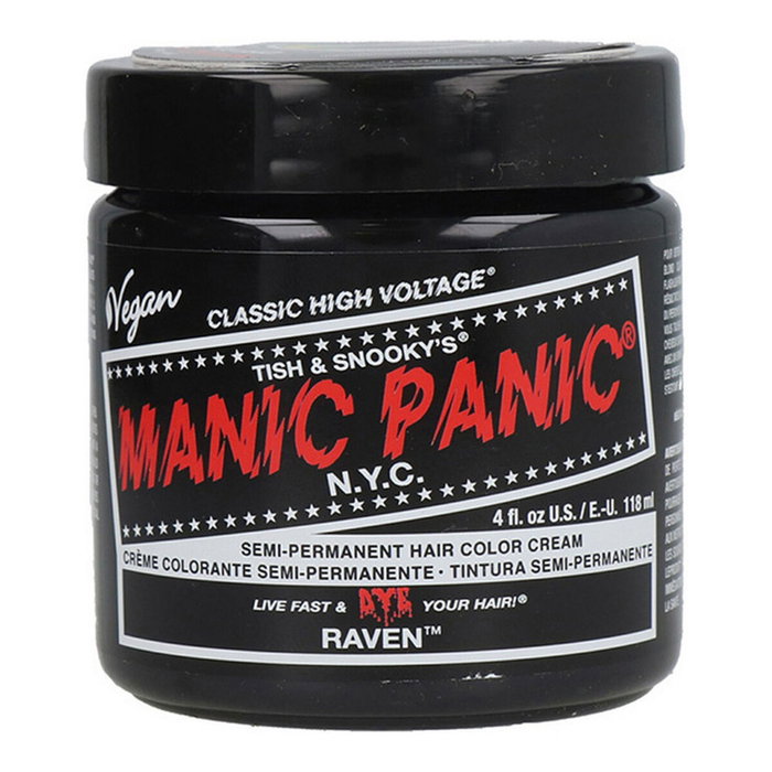 Teinture permanente Classic Manic Panic HCR 11007 raven (118 ml) Teinture permanente Classic Manic Panic HCR 11007 raven (118 ml)
