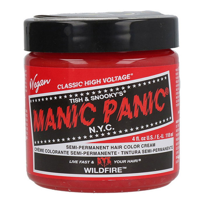 Teinture permanente Classic Manic Panic ‎612600110104 Wild Fire (118 ml)