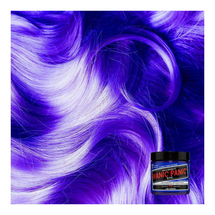Manic Panic Teinture Capillaire Semi-permanente Fantaisie Classic Lie Locks - Vegan, Sans Ammoniac, Sans Parabène, Conditionne et Nourrit