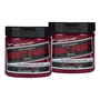 Manic Panic Classic - Tinture capillaire semi-permanente Pillarbox Red - Couleur rouge intense - Formule vegan, sans ammoniaque et sans gluten - Soin et coloration
