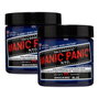 Manic Panic Classic Shocking Blue - Teinture semi-permanente pour cheveux couleur bleu électrique - Formule végétalienne sans ammoniaque - Soin réparateur et brillant