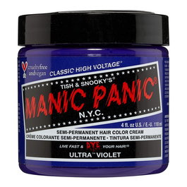 Manic Panic Teinture Fantaisie Semi-Permanente Classic Ultra Violet - Coloration Intense et Nourrissante - Formule Végétalienne sans Ammoniac